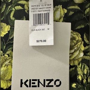 KENZO size Medium. Bought from Miami Design District Pop-up! Never worn
